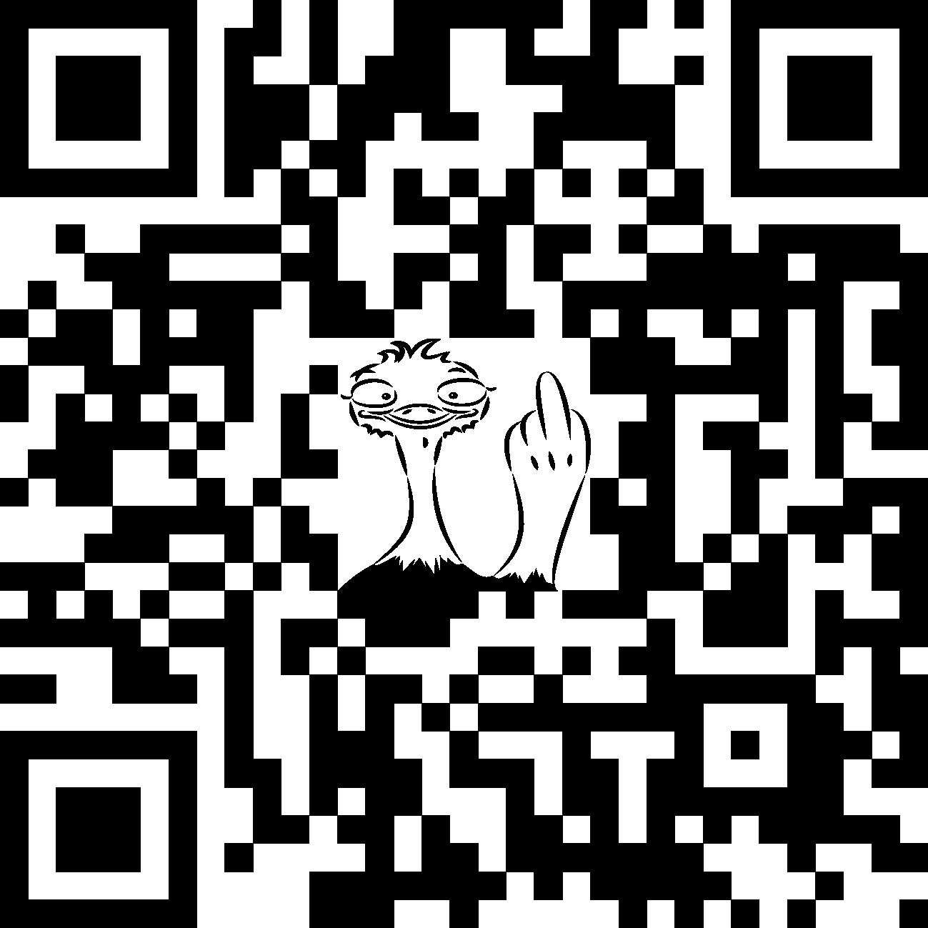 QR Code zum Download der Straussi 1 App